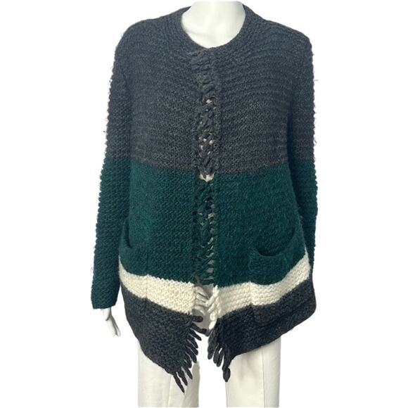 Madewell Hand Knit Cardigan Sweater Size Small - Picture 2 of 6